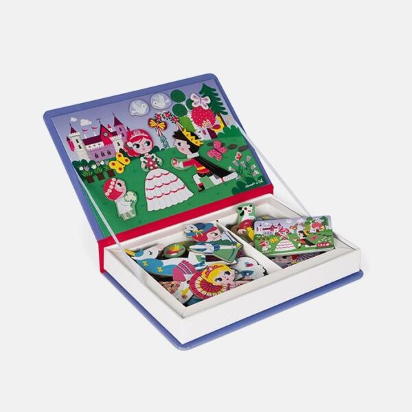 Joc educativ, Janod, Printese, cu piese magnetice, 3 ani+
