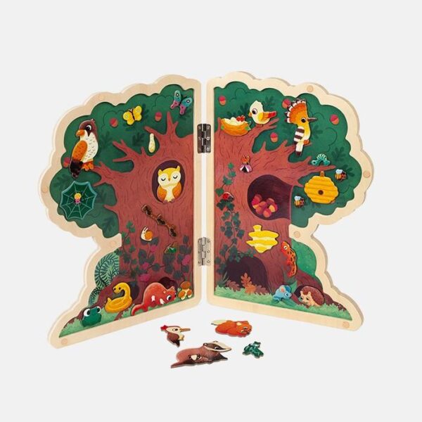Pomisor educativ, Janod, magnetic, din lemn, 3 ani+