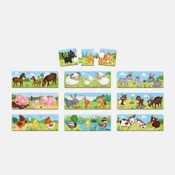 Puzzle Trionimo, Janod, 30 piese, 3 ani+