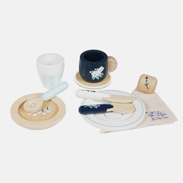Set pentru masa, Le Toy Van, din lemn, 9 piese