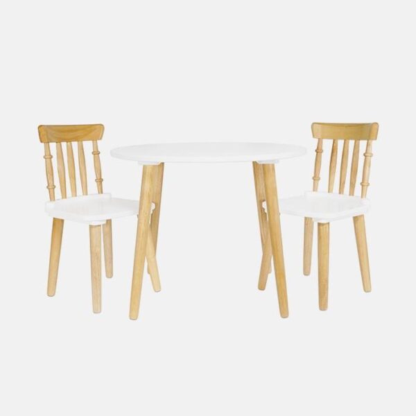 Set masa cu doua scaune, Le Toy Van, din lemn, 3 ani+