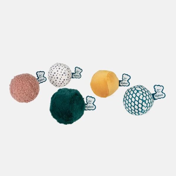 Set mingi senzoriale, Kaloo, din plus, 5 buc