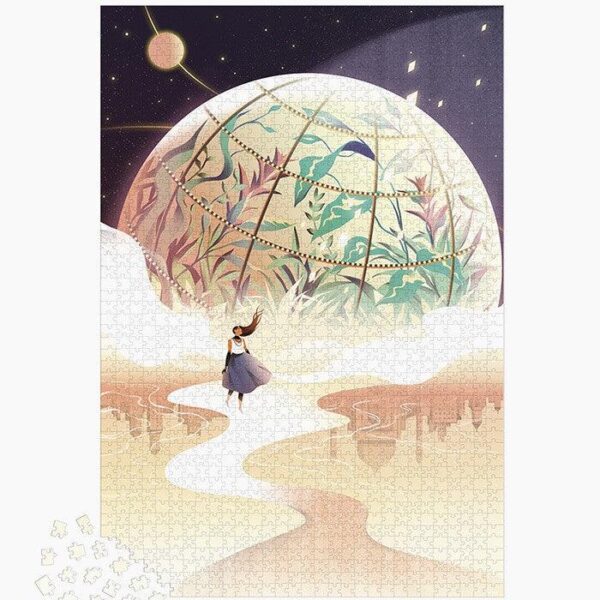 Puzzle universul infinit, Janod, 1500 piese, 10 ani+