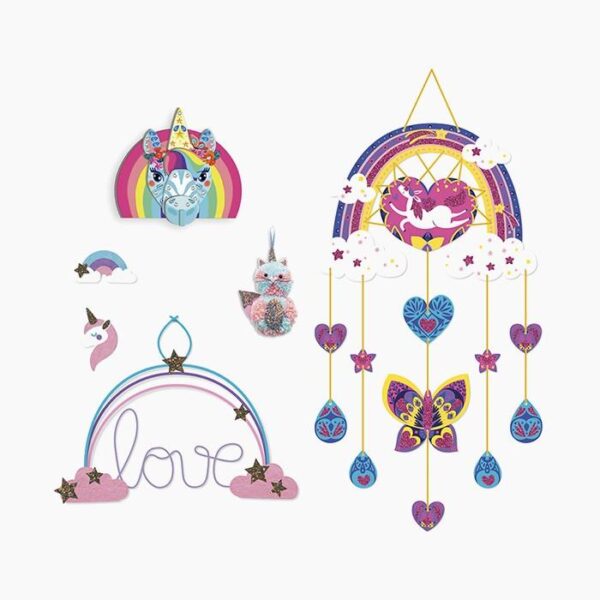 Set multiactivitati, Janod, pentru creat decoratiuni, 7 ani+
