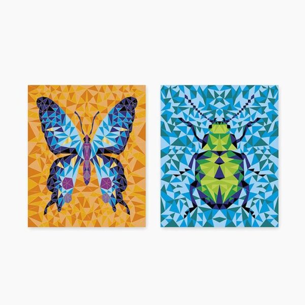 Set de pictura, Janod, Insecte, urmareste numerele, 7 ani+