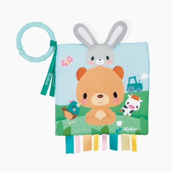 Carte cu activitati, Kaloo, Ursuletul Choo, la ferma, 14 cm