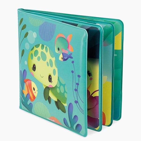 Carticica pentru baie, Janod, lumea magica a broscutelor, 10 luni+