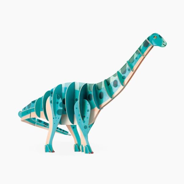 Puzzle 3D Diplodocus, Janod, 42 piese, 5 ani+