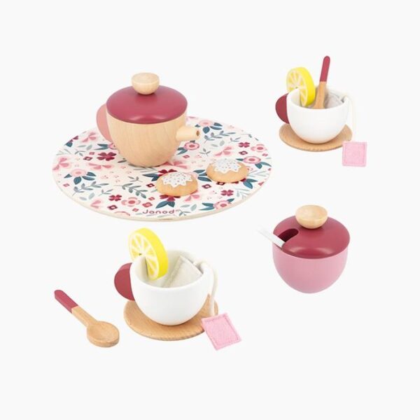 Set pentru ceai, Janod, Twist, 16 piese, 2 ani+