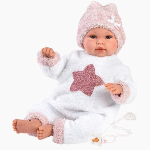 Papusa Llorens, Baby Star, cu sunete, 36 cm