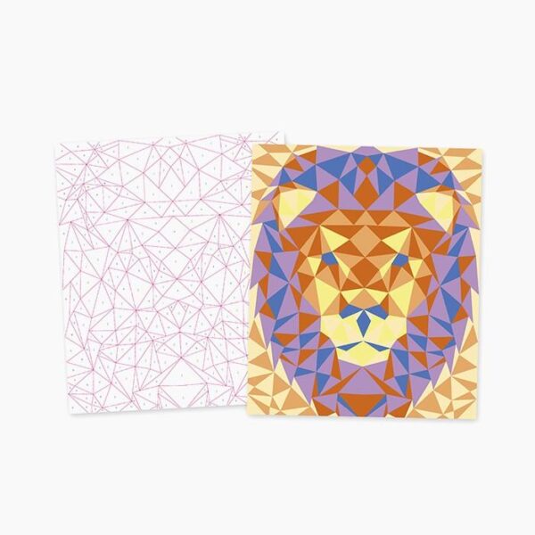 Set creativ, Janod, Animale din Savannah, creeza cu nisip, 7 ani+