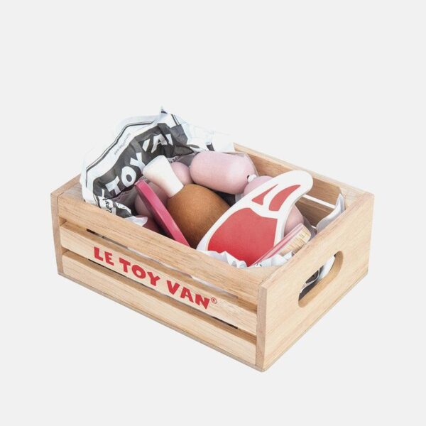 Ladita cu produse din carne, Le Toy Van, din lemn, 2 ani+