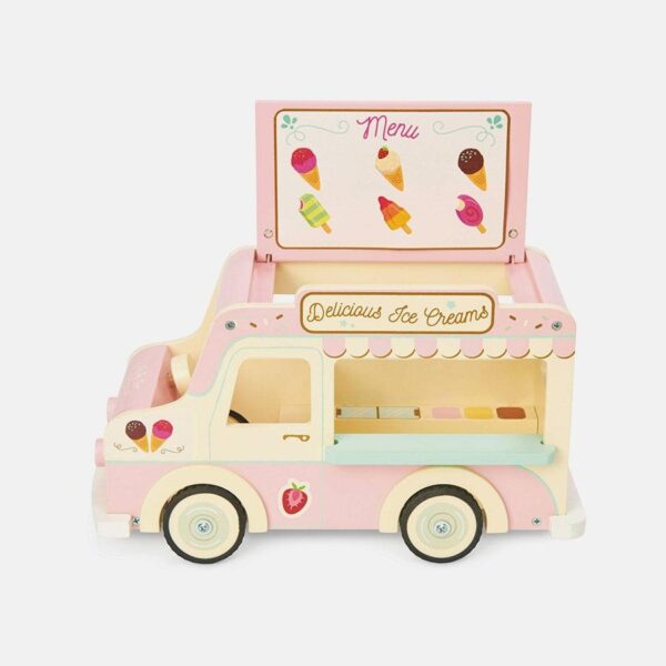 Masina de inghetata, Le Toy Van, roz, 3 ani+