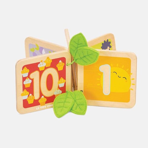 Carticica din lemn, Le Toy Van, cu cifre
