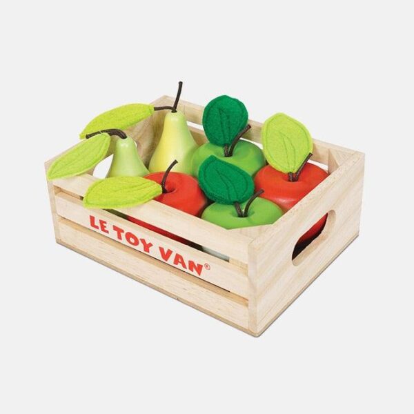 Ladita cu fructe, Le Toy Van, Mere si pere, din lemn, 2 ani+