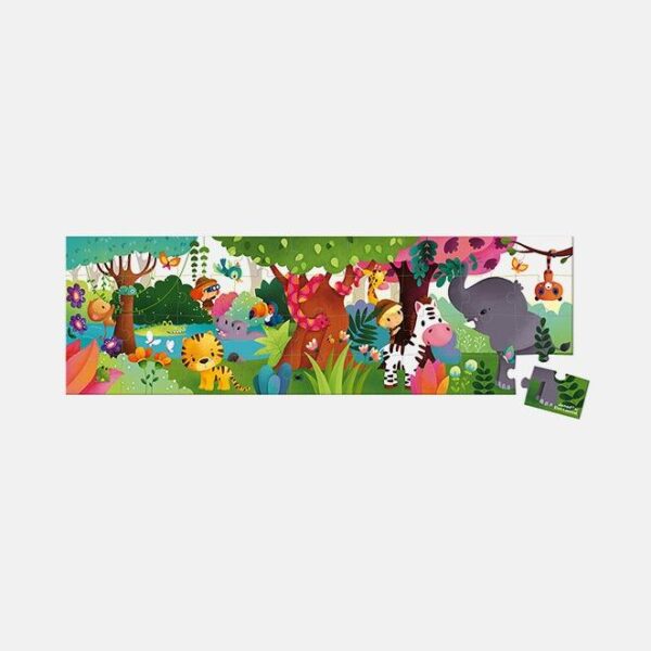 Puzzle jungla, Janod, 36 piese, 4 ani+