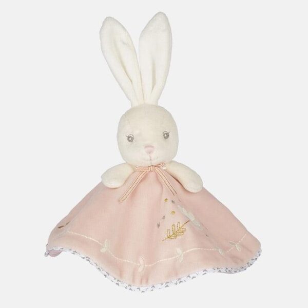 Jucarie doudou, Kaloo, Perle, iepuras, roz, 20 cm