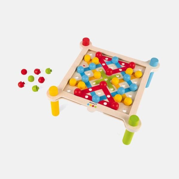 Masuta pentru creat modele, Janod, 10 cartonase, 3 ani+
