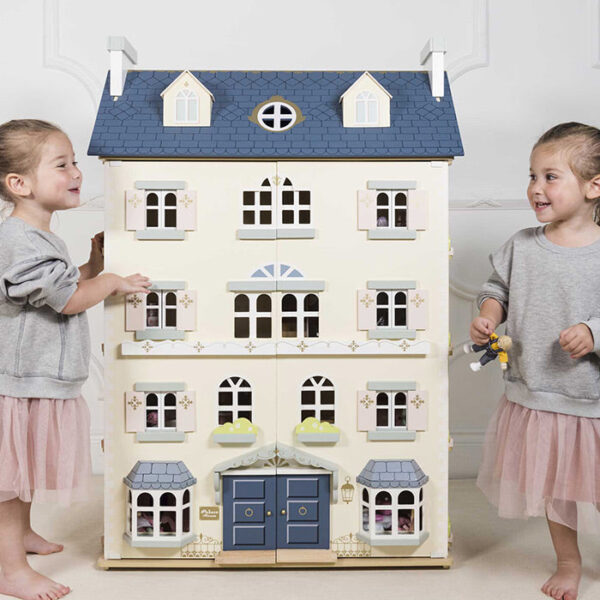 Casuta de papusi, Le Toy Van, Palace House, din lemn, 1,123 cm
