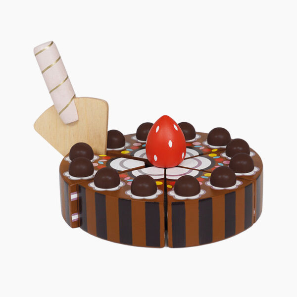 Tort cu ciocolata, Le Toy Van, din lemn, 3 ani+