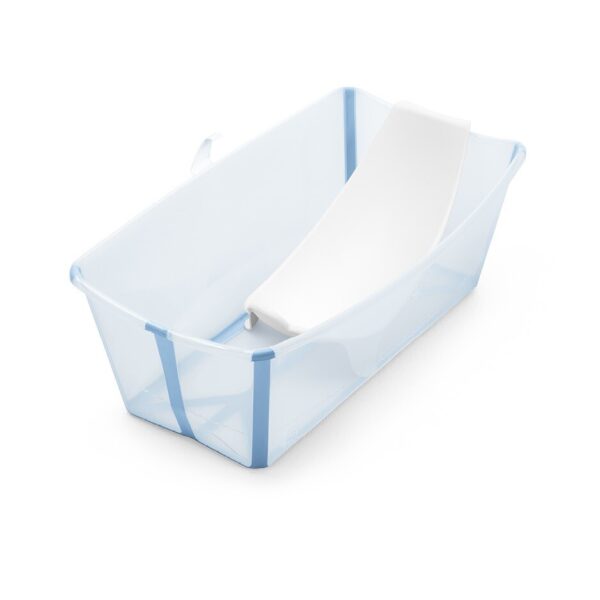 Cadita pliabila 0-4 ani - Stokke Flexi bath cu suport nou nascuti