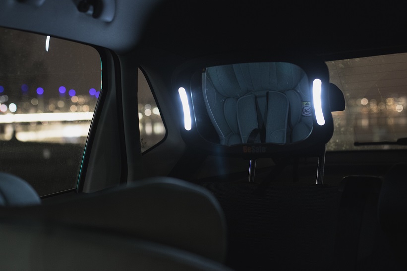 Oglindă auto retrovizoare XL² cu lumină Led