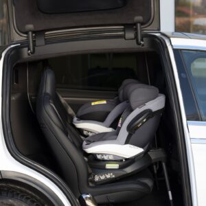 Scaun auto rotativ iZi Twist i-Size Gri Metallic Mélange