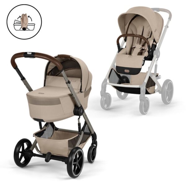 Carucior Cybex BALIOS S LUX & Landou  Pliabil BALIOS